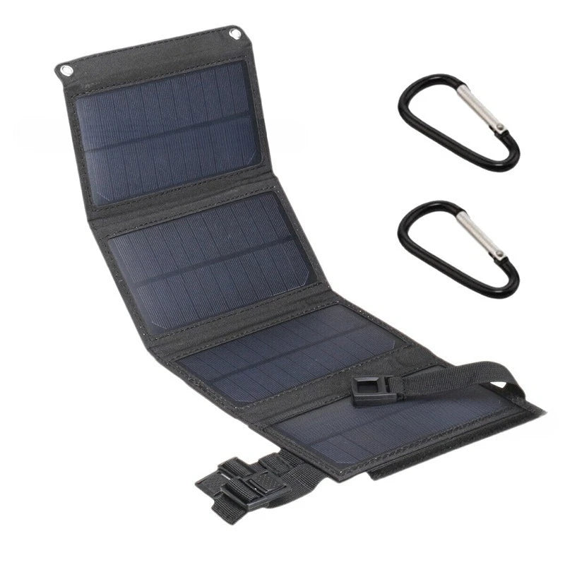 Vikbar solcellsladdare 100W