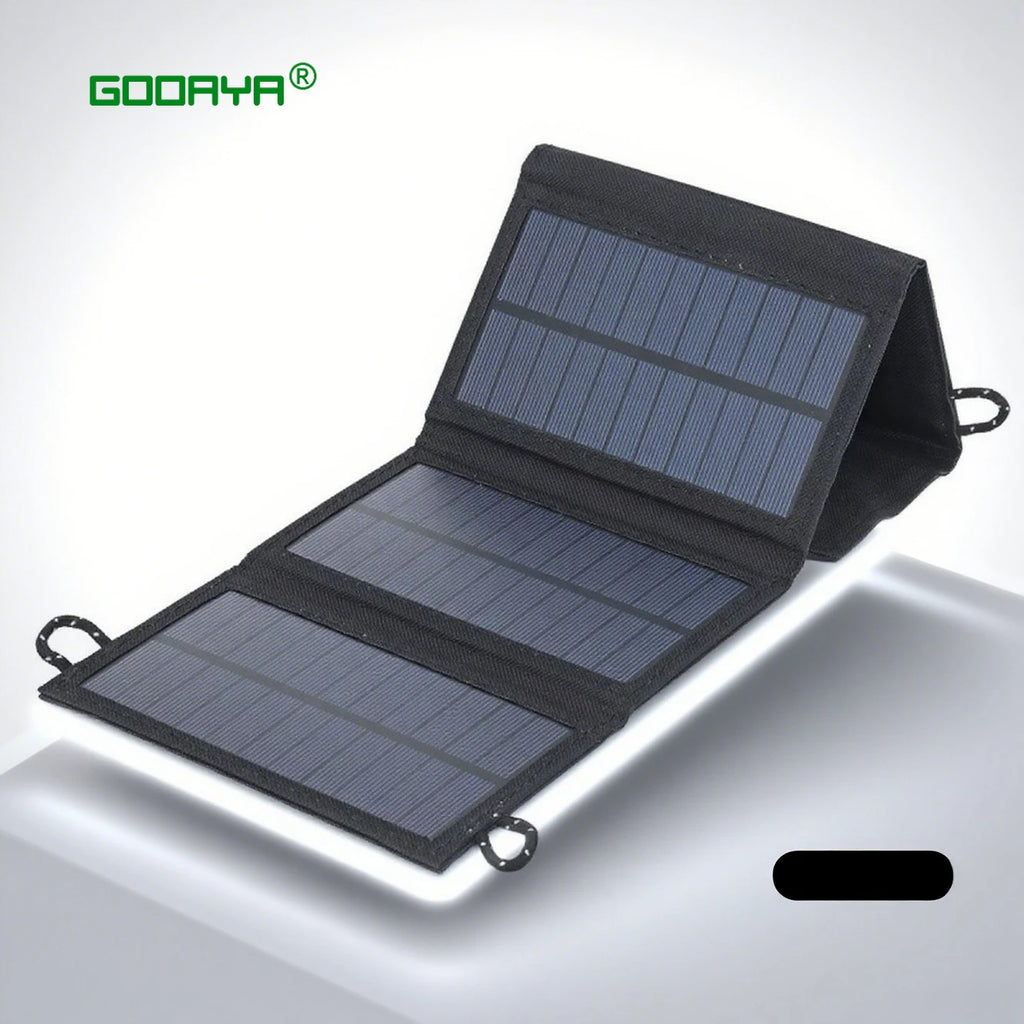 Solcellsladdare 100W med USB-anslutning